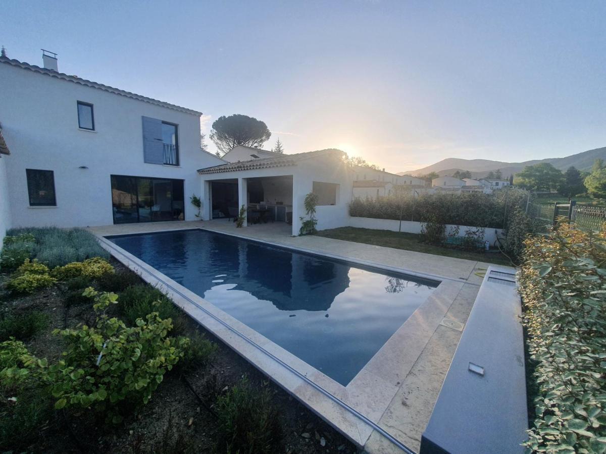 Onze Villa In Provence, Mont Ventoux, New Luxury Villa, Private Pool, Stunning Views, Outdoor Kitchen, Big Green Egg Malaucène Exteriör bild