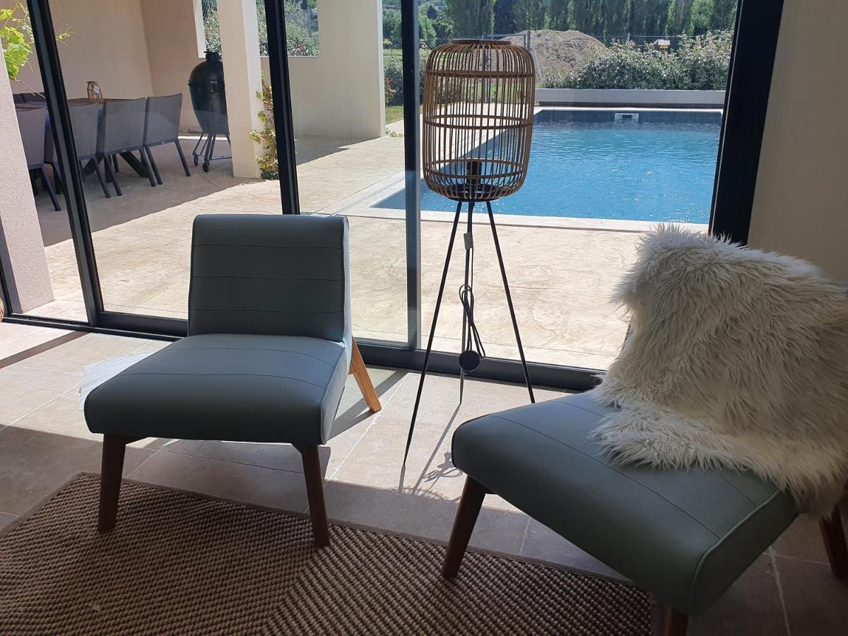 Onze Villa In Provence, Mont Ventoux, New Luxury Villa, Private Pool, Stunning Views, Outdoor Kitchen, Big Green Egg Malaucène Exteriör bild