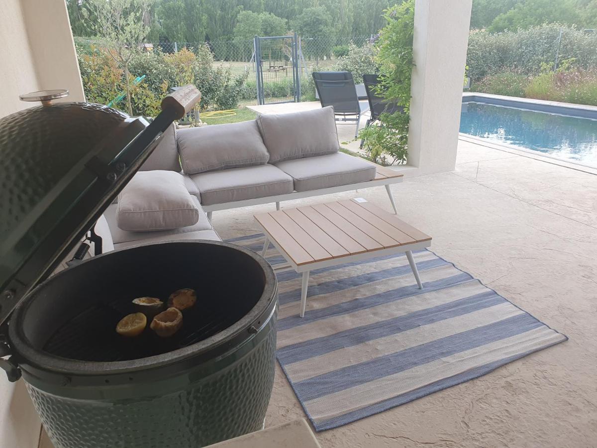 Onze Villa In Provence, Mont Ventoux, New Luxury Villa, Private Pool, Stunning Views, Outdoor Kitchen, Big Green Egg Malaucène Exteriör bild