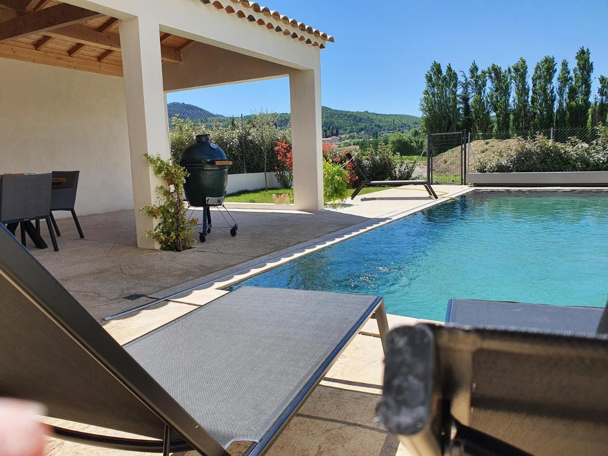 Onze Villa In Provence, Mont Ventoux, New Luxury Villa, Private Pool, Stunning Views, Outdoor Kitchen, Big Green Egg Malaucène Exteriör bild