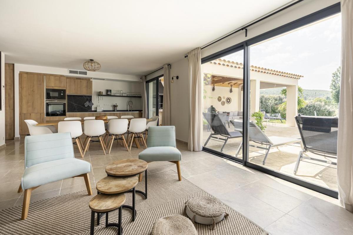 Onze Villa In Provence, Mont Ventoux, New Luxury Villa, Private Pool, Stunning Views, Outdoor Kitchen, Big Green Egg Malaucène Exteriör bild