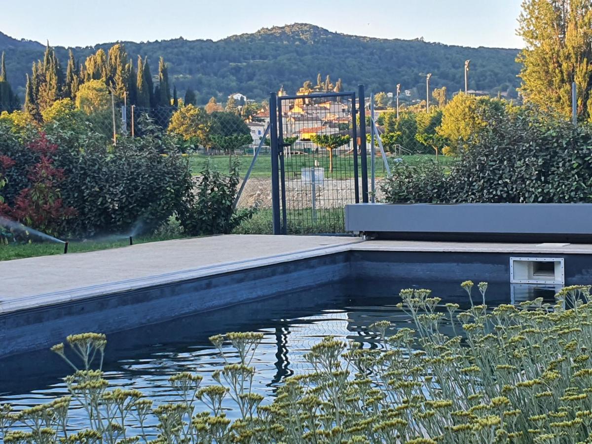 Onze Villa In Provence, Mont Ventoux, New Luxury Villa, Private Pool, Stunning Views, Outdoor Kitchen, Big Green Egg Malaucène Exteriör bild